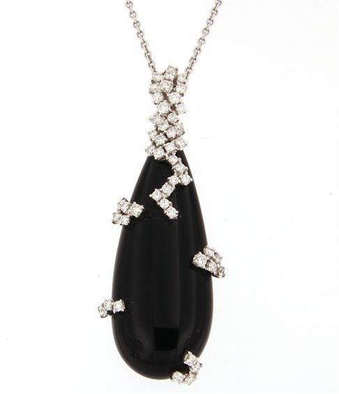 Necklace Crivelli Woman in White Gold Onice 281-3387 - 281-3387
